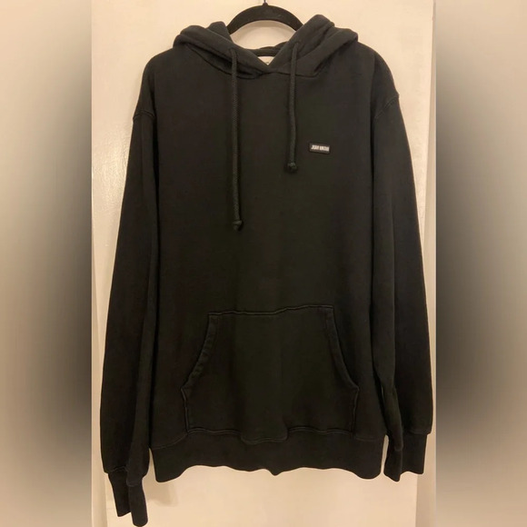 Joah Brown Empire Pullover Hoodie Black Size S/M - Picture 2 of 6